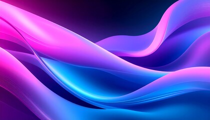 Obraz premium Abstract colorful flowing fabric design