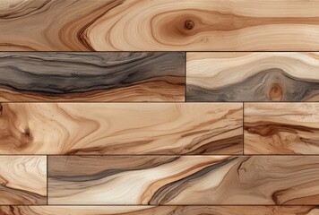 Wood-look tile, detailed pattern