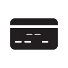 Fototapeta premium Simple Credit Card Illustration for Finance Concepts