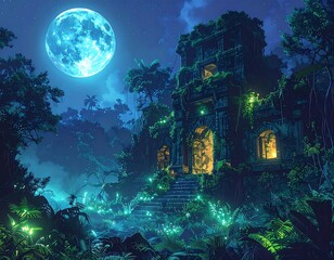 Forgotten Jungle's Glow