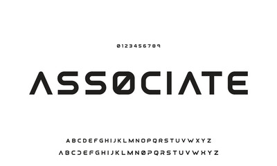 modern creative alphabet. Future fonts style. Typography uppercase and lowercase fonts. vector illustration.