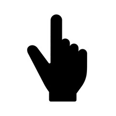 Obraz premium Finger Pointer Illustration A Symbol for Interaction and Direction