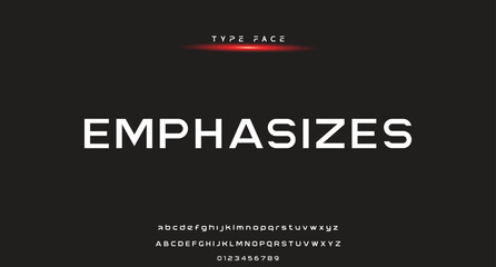 modern creative alphabet. Future fonts style. Typography uppercase and lowercase fonts. vector illustration.