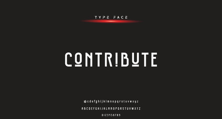 modern creative alphabet. Future fonts style. Typography uppercase and lowercase fonts. vector illustration.