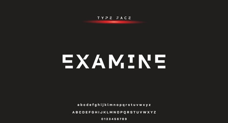 modern creative alphabet. Future fonts style. Typography uppercase and lowercase fonts. vector illustration.