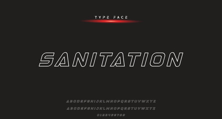 Abstract Fashion alphabet letters font logo. Minimal modern urban fonts for logo, brand etc. Typography typeface uppercase lowercase and number. vector illustration.