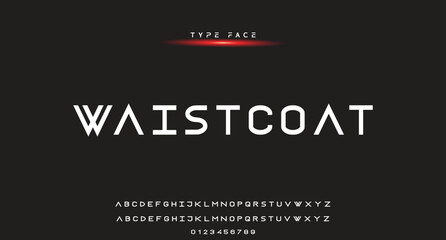 Abstract Fashion alphabet letters font logo. Minimal modern urban fonts for logo, brand etc. Typography typeface uppercase lowercase and number. vector illustration.