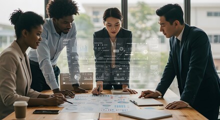 Business team collaboration meeting