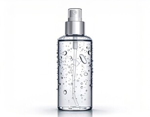 perfume bottle isolated on white