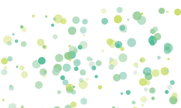Abstract teal and green polka dot background design element wallpaper