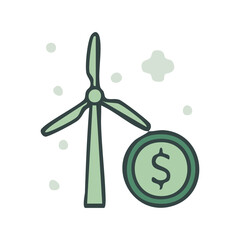 wind energy png, renewable power icon, eco electricity png, green technology png, sustainable energy isolated, environment png isolated, wind turbine png, clean power png, renewable electricity isolat
