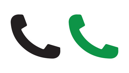 Old Telephone Receiver Icon vector illustration