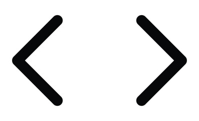 left and right icon. swipe left and right icon. swipe arrow icon. left and right arrows icon. backward and forward arrow icon. directional arrow symbol. back next icon button for app, ui and website.