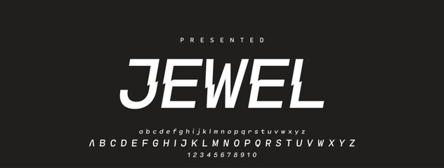 Font alphabet creative modern with black dots, letters A, B, C, D, E, F, G, H, I, J, K, L, M, N, O, P, Q, R, S, T, U, V, W, X, Y, Z and numerals 0, 1, 2, 3, 4, 5, 6, 7, 8, 9, vector illustration 10EPS © Mark