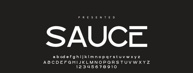 Font alphabet creative modern with black dots, letters A, B, C, D, E, F, G, H, I, J, K, L, M, N, O, P, Q, R, S, T, U, V, W, X, Y, Z and numerals 0, 1, 2, 3, 4, 5, 6, 7, 8, 9, vector illustration 10EPS © Mark