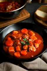 Gulasch or Goulash. Perfect for recipe, article, or any commercial purposes.