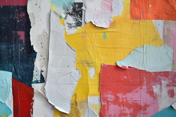 Naklejka premium Birthday art abstract painting.
