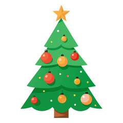 christmas tree vector