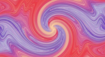 Obraz premium Abstract swirls in pink and purple