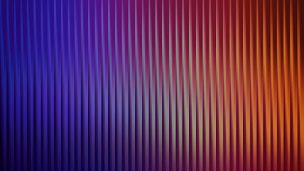 Vibrant vertical lines of blue, purple, and orange create a visually captivating abstract background