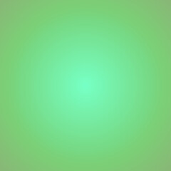 A vibrant green gradient background with a soft center glow and darker edges creating depth and focus