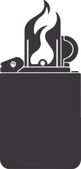 Fototapeta premium vector illustration of an old suitcase