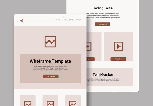 Wireframe Template