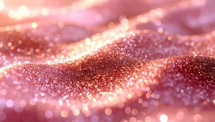 Pink Glittery Abstract Background with Shimmering Texture.