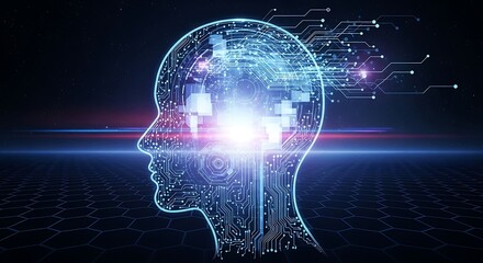 Artificial Intelligence, Human Brain, Technology, Future, Innovation.