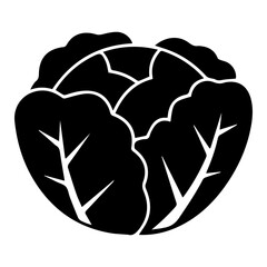 Cabbage Silhouette