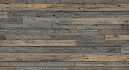 Gray wood plank flooring texture