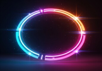 Obraz premium modern glass texture, gradient abstract background, neon wave wallpaper for creative design projects, beautiful nature landscape backgrounds