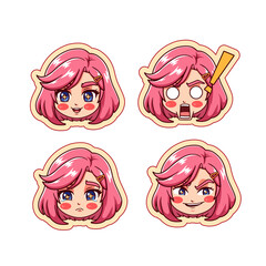 Chibi Girl Pink