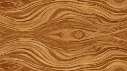 Naklejka premium Elegant wooden texture with natural curves. AI image