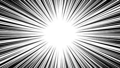 Radial black and white lines (1)