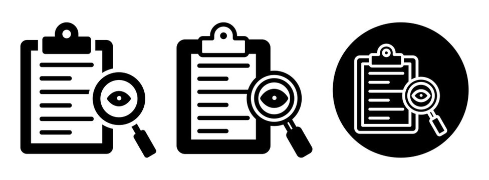 Proofreading Icon Collection Glyph & Mixed Style