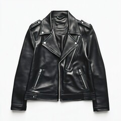 Leather jacket clothing apparel versatile.
