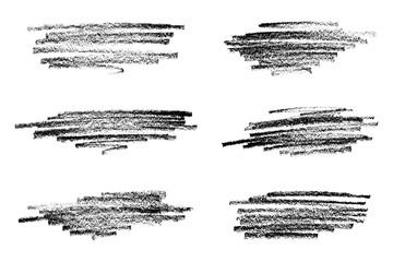 Set of brush paint stroke texture swatch Hand painted background Ink scribble dab clipart Paint smudge for tags and stamps design