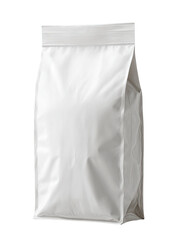 Blank white food pouch