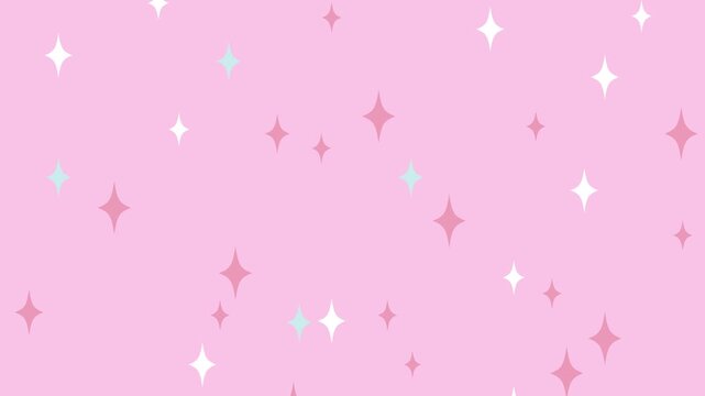 ループするキラキラファンタジー背景