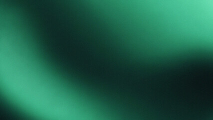 Abstract emerald green gradient background with grainy texture and soft light, perfect for presentations
