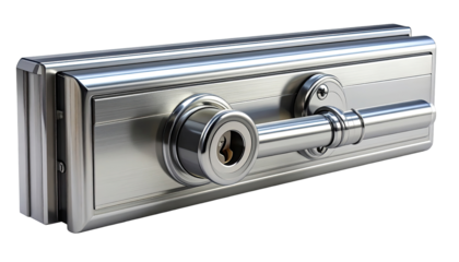 Sleek, modern door lock