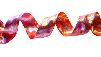 Abstract ribbon design