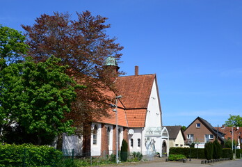 Church in the Town Wietze, Lower Saxony