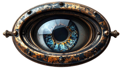 Obraz premium Ornate mechanical eye
