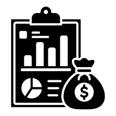 Financial Report Icon