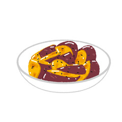 大学芋のイラスト