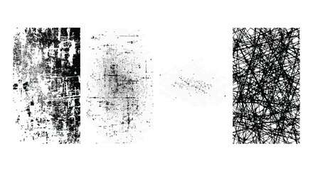 Abstract black textures and patterns perfect for creative design backgrounds and overlays