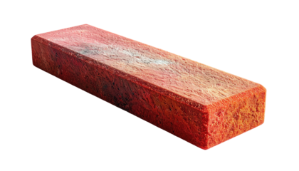 Red rectangular brick
