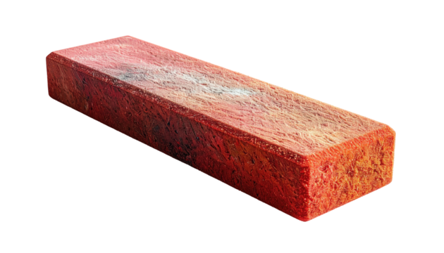 Red rectangular brick